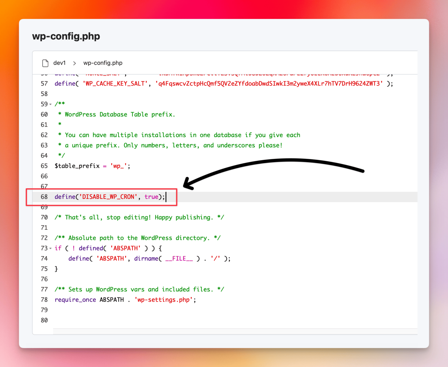 WP-cron in WordPress deaktivieren